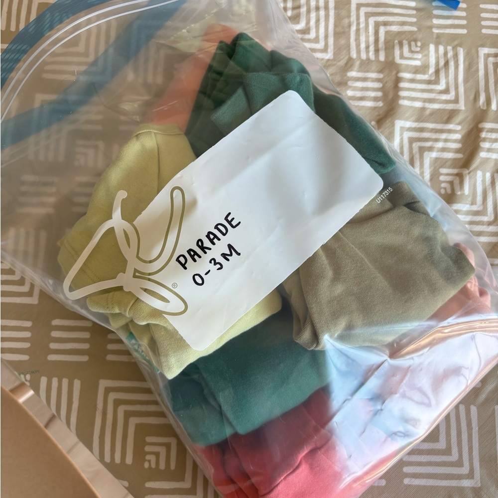 Parade Organics Baby Clothing 0-3M